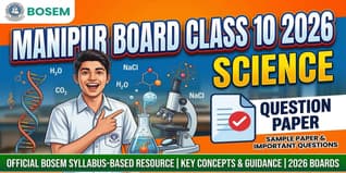Manipur Board Class 10 2026 Science Question Paper with Solution : Available Here